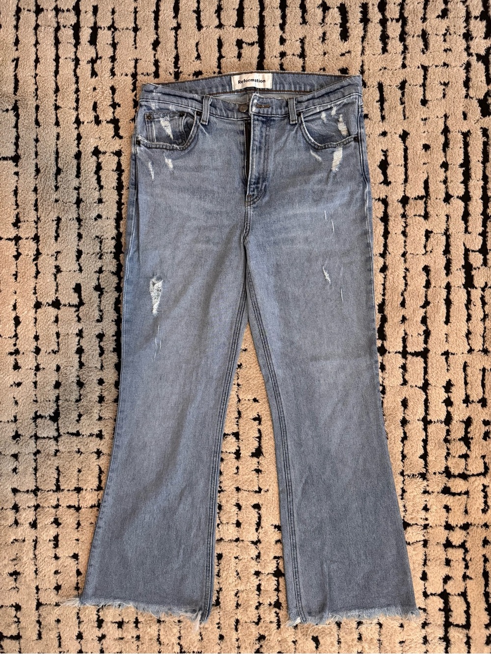 Reformation Ankle Flood Jeans